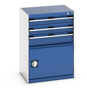 Bott Cubio 3 Drawer,1 Door Cabinet 650W x 525D x 900mmH 40011048.**